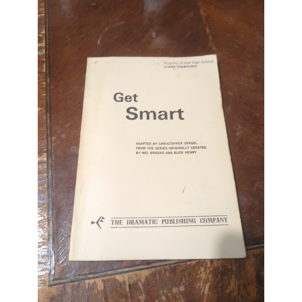Get Smart Adapted By Christopher Sergel By Mel Brooks Buck Henry Play 0871292602